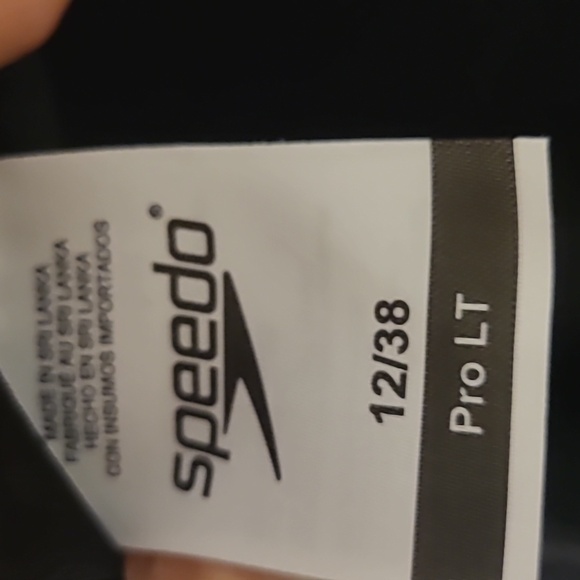 New Speedo proLT Black 12/38 - Picture 4 of 5
